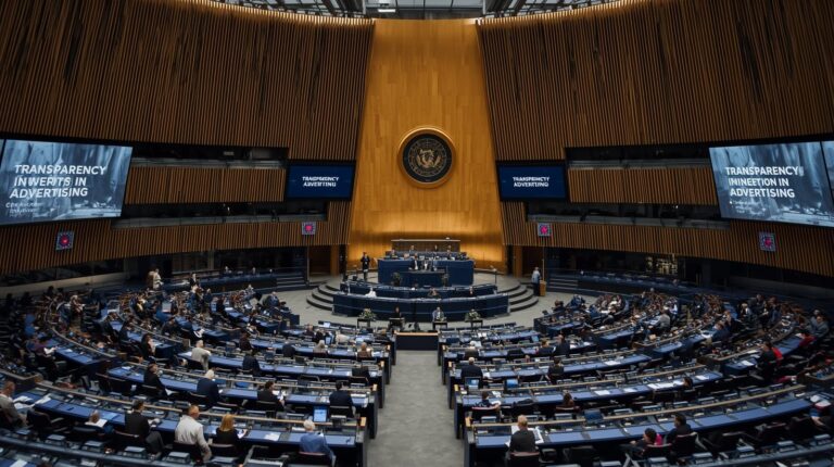 EU political advertising rules transparency Brussels