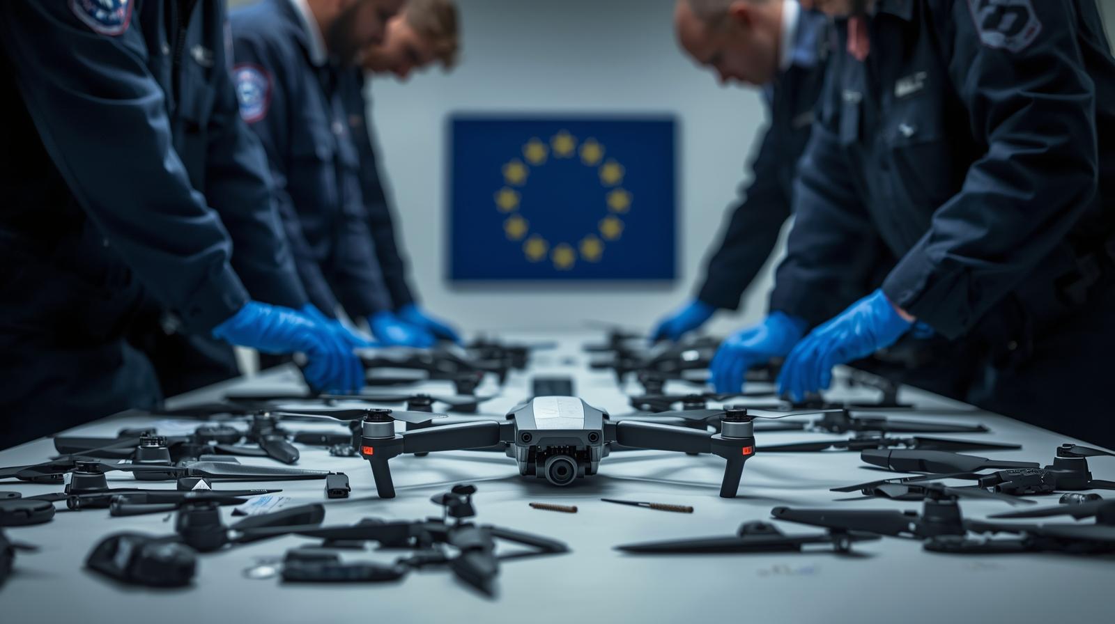 France drone plot arrests police investigation Antwerp
