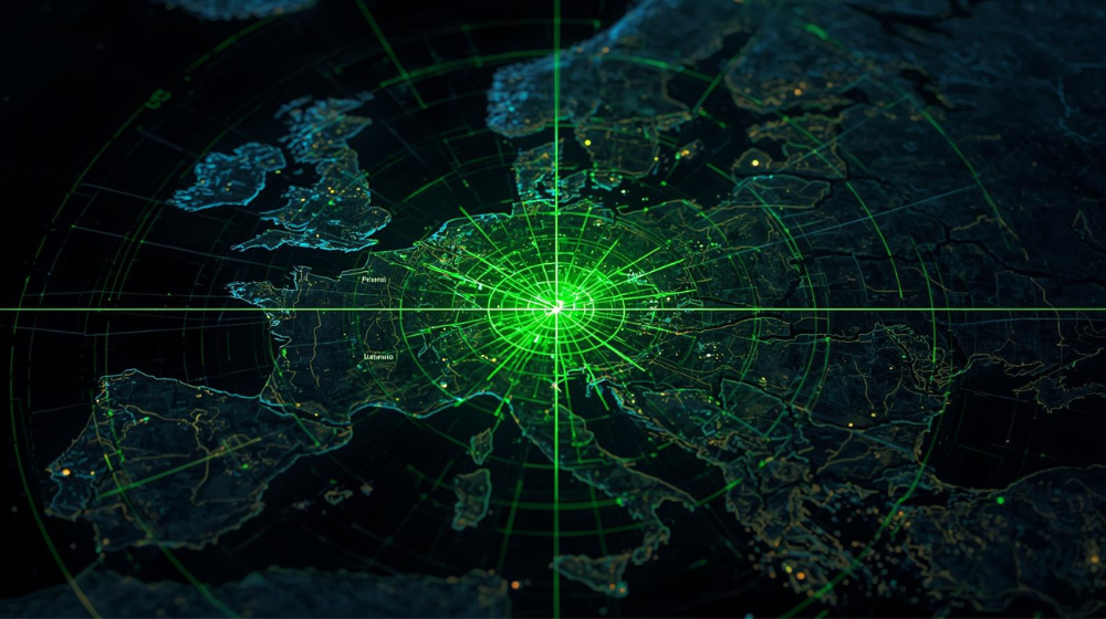 NATO radar network and air-defense command across Eastern Europe