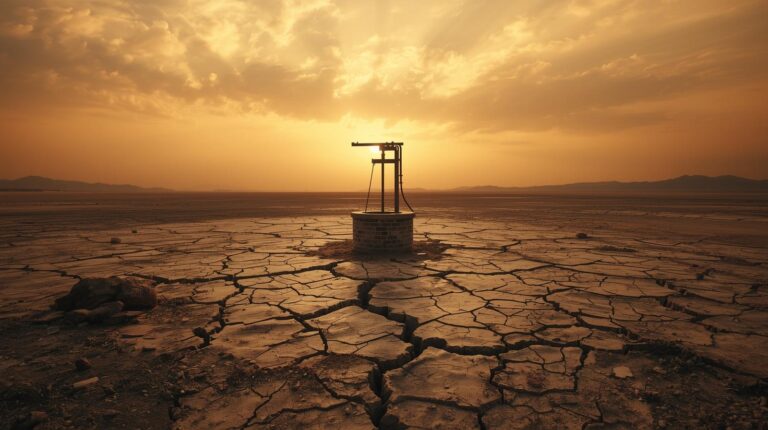 Global water scarcity 2025 drought image