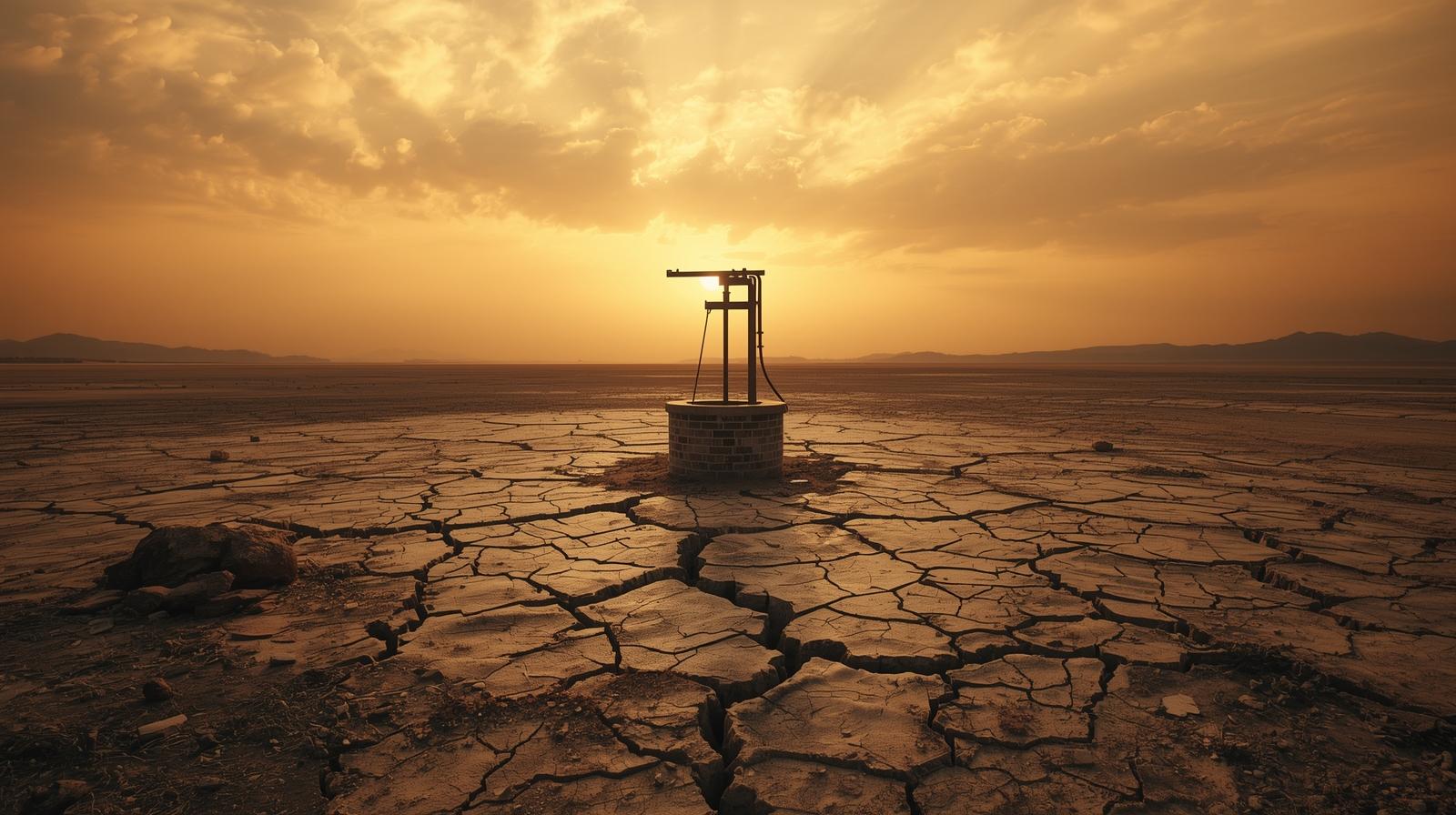 Global water scarcity 2025 drought image