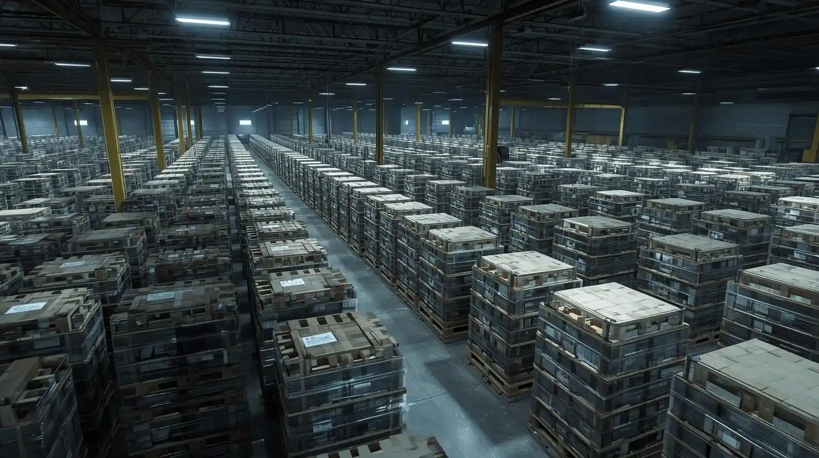Rare earth materials ready for shipment — critical for electronics and trade control.